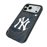 New York Yankees Paisley MagSafe Compatible Phone Case for Apple iPhone