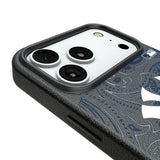 New York Yankees Paisley MagSafe Compatible Phone Case for Apple iPhone