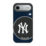 New York Yankees Personalized Circle Bump Phone Case for Apple iPhone 17 Series