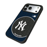 New York Yankees Personalized Circle Bump Phone Case for Apple iPhone