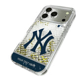 New York Yankees Personalized EndZone Plus Glitter Phone Case for Apple iPhone 17 Series