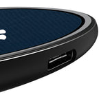 New York Yankees Personalized Endzone Solid 15-Watt Wireless Charger