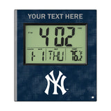 New York Yankees Personalized Hatch Wall Clock