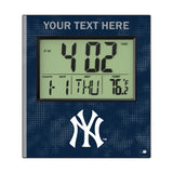 New York Yankees Personalized Hatch Wall Clock