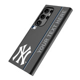New York Yankees Personalized Sidebard MagSafe Compatible Phone Case for Samsung Galaxy