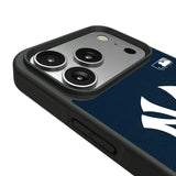 New York Yankees Personalized Stripe Bump Phone Case for Apple iPhone