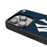 New York Yankees Personalized Stripe Bump Phone Case for Apple iPhone