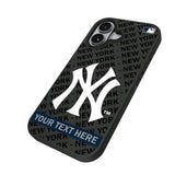 New York Yankees Personalized Tilt Bump Phone Case for Apple iPhone