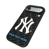 New York Yankees Personalized Tilt Bump Phone Case for Apple iPhone