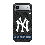 New York Yankees Personalized Tilt Bump Phone Case for Apple iPhone