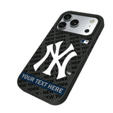 New York Yankees Personalized Tilt Bump Phone Case for Apple iPhone