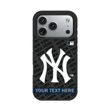 New York Yankees Personalized Tilt Bump Phone Case for Apple iPhone