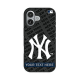 New York Yankees Personalized Tilt Bump Phone Case for Apple iPhone 17 Series