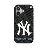 New York Yankees Personalized Tilt Bump Phone Case for Apple iPhone