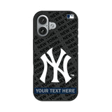 New York Yankees Personalized Tilt Bump Phone Case for Apple iPhone