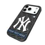 New York Yankees Personalized Tilt Bump Phone Case for Apple iPhone