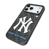 New York Yankees Personalized Tilt Bump Phone Case for Apple iPhone