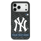 New York Yankees Personalized Tilt Bump Phone Case for Apple iPhone