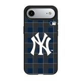 New York Yankees Plaid MagSafe Compatible Phone Case for Apple iPhone