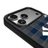 New York Yankees Plaid MagSafe Compatible Phone Case for Apple iPhone