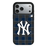 New York Yankees Plaid MagSafe Compatible Phone Case for Apple iPhone
