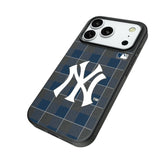 New York Yankees Plaid MagSafe Compatible Phone Case for Apple iPhone