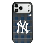 New York Yankees Plaid MagSafe Compatible Phone Case for Apple iPhone
