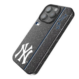 New York Yankees Sidebar Black Bling Phone Case for Apple iPhone