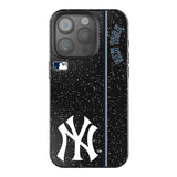 New York Yankees Sidebar Black Bling Phone Case for Apple iPhone