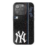 New York Yankees Sidebar Black Bling Phone Case for Apple iPhone