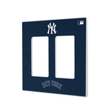 New York Yankees Solid Hidden-Screw Light Switch Plate