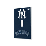 New York Yankees Solid Hidden-Screw Light Switch Plate