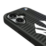 New York Yankees Text Backdrop Bump Phone Case for Apple iPhone
