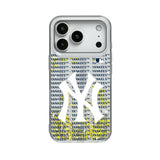 New York Yankees Text Backdrop Glitter Phone Case for Apple iPhone