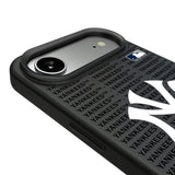 New York Yankees Text Backdrop MagSafe Compatible Phone Case for Apple iPhone