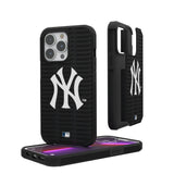 New York Yankees Text Backdrop Rugged Phone Case for Apple iPhone
