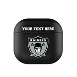 Oakland Raiders 1963 Historic Collection Personalized Insignia AirPod Case Cover