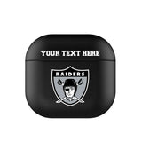 Oakland Raiders 1963 Historic Collection Personalized Insignia AirPod Case Cover
