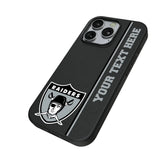 Oakland Raiders 1963 Historic Collection Personalized Sidebard MagSafe Compatible Phone Case for Apple iPhone