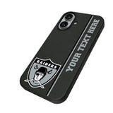 Oakland Raiders 1963 Historic Collection Personalized Sidebard MagSafe Compatible Phone Case for Apple iPhone
