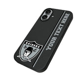 Oakland Raiders 1963 Historic Collection Personalized Sidebard MagSafe Compatible Phone Case for Apple iPhone