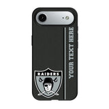 Oakland Raiders 1963 Historic Collection Personalized Sidebard MagSafe Compatible Phone Case for Apple iPhone