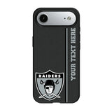 Oakland Raiders 1963 Historic Collection Personalized Sidebard MagSafe Compatible Phone Case for Apple iPhone