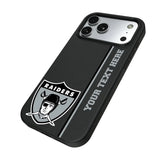 Oakland Raiders 1963 Historic Collection Personalized Sidebard MagSafe Compatible Phone Case for Apple iPhone
