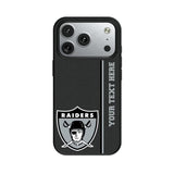 Oakland Raiders 1963 Historic Collection Personalized Sidebard MagSafe Compatible Phone Case for Apple iPhone