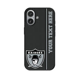 Oakland Raiders 1963 Historic Collection Personalized Sidebard MagSafe Compatible Phone Case for Apple iPhone