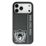 Oakland Raiders 1963 Historic Collection Personalized Sidebard MagSafe Compatible Phone Case for Apple iPhone