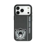 Oakland Raiders 1963 Historic Collection Personalized Sidebard MagSafe Compatible Phone Case for Apple iPhone