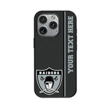Oakland Raiders 1963 Historic Collection Personalized Sidebard MagSafe Compatible Phone Case for Apple iPhone