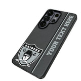 Oakland Raiders 1963 Historic Collection Personalized Sidebard MagSafe Compatible Phone Case for Samsung Galaxy